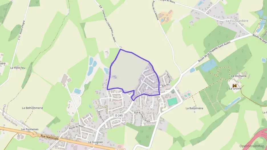 Maison 102 m² cinq pièces à vendre à Trangé