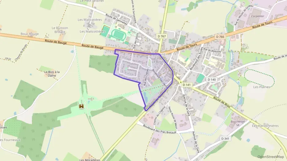 Maison 77 m² quatre pièces à vendre à Noyant-Villages