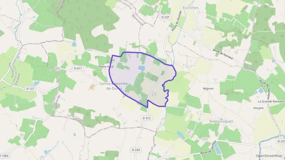 Maison 170 m² cinq pièces à vendre à Sainte-Colombe-de-Duras