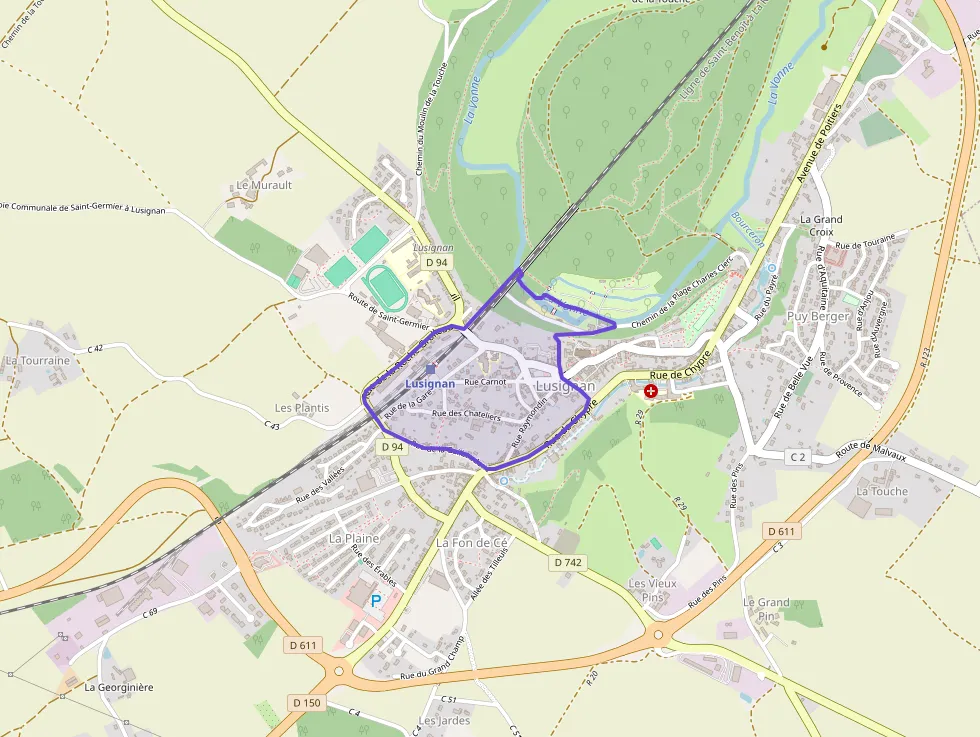 Maison 79 m² trois pièces à vendre à Lusignan