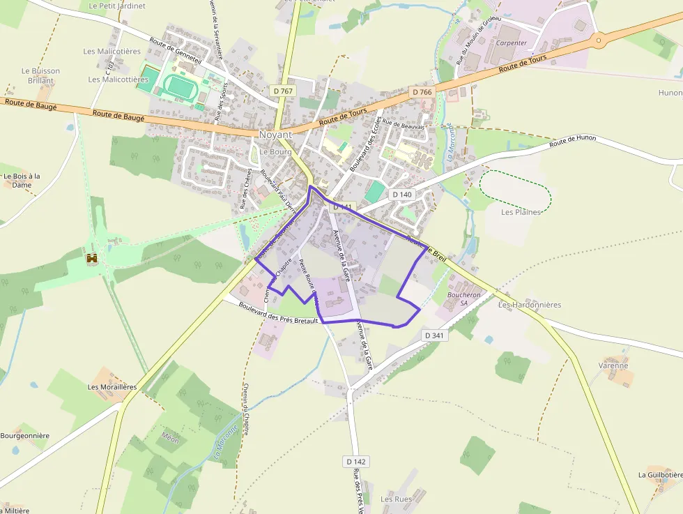 Maison 116 m² cinq pièces à vendre à Noyant-Villages Maison 116 m² cinq pièces à vendre à Noyant-Villages