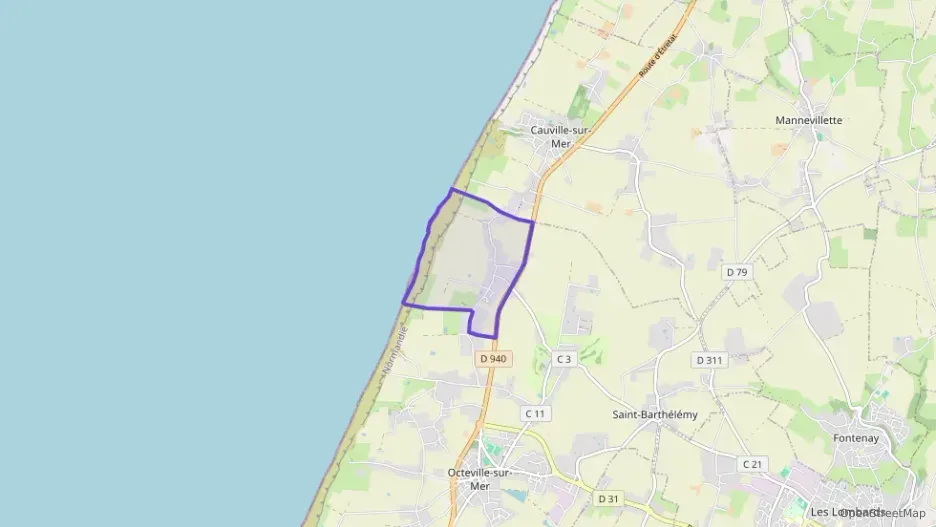 Maison 200 m² quatre pièces à vendre à Octeville-sur-Mer