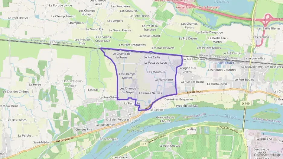 Maison 120 m² quatre pièces à vendre à Chouzé-sur-Loire Maison 120 m² quatre pièces à vendre à Chouzé-sur-Loire