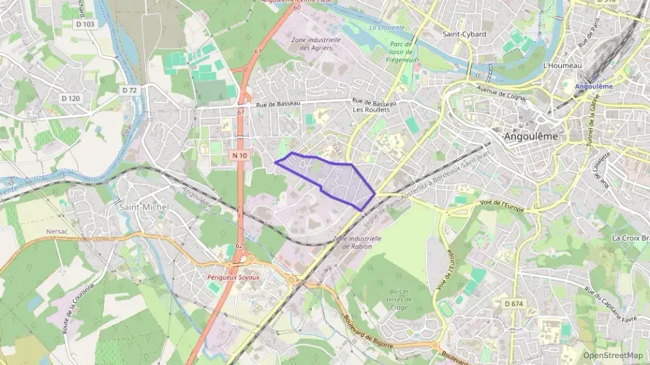 Maison 66 m² quatre pièces à vendre à Angoulême Maison 66 m² quatre pièces à vendre à Angoulême