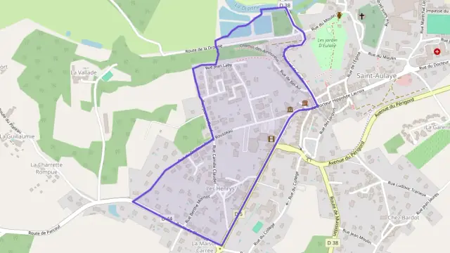 Maison 210 m² quatre pièces à vendre à Saint-Aulaye-Puymangou