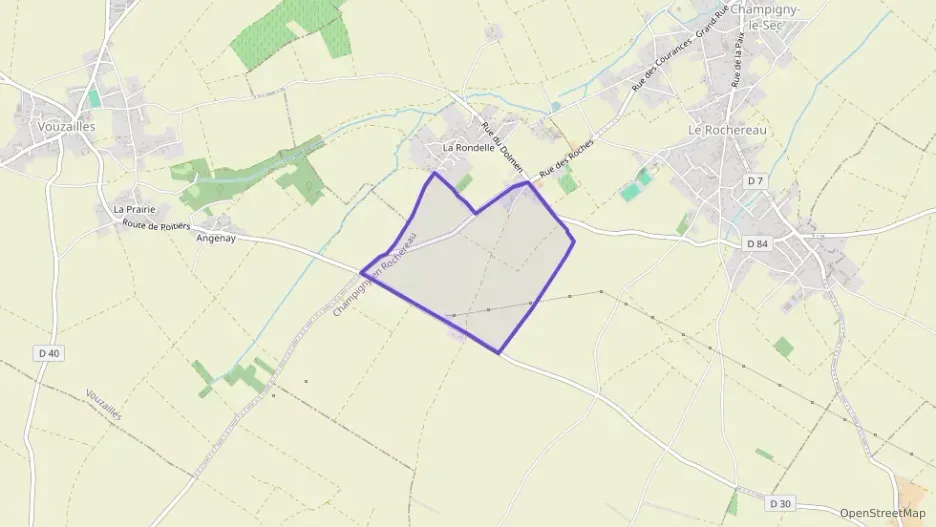 Maison 156 m² quatre pièces à vendre à Champigny en Rochereau Maison 156 m² quatre pièces à vendre à Champigny en Rochereau