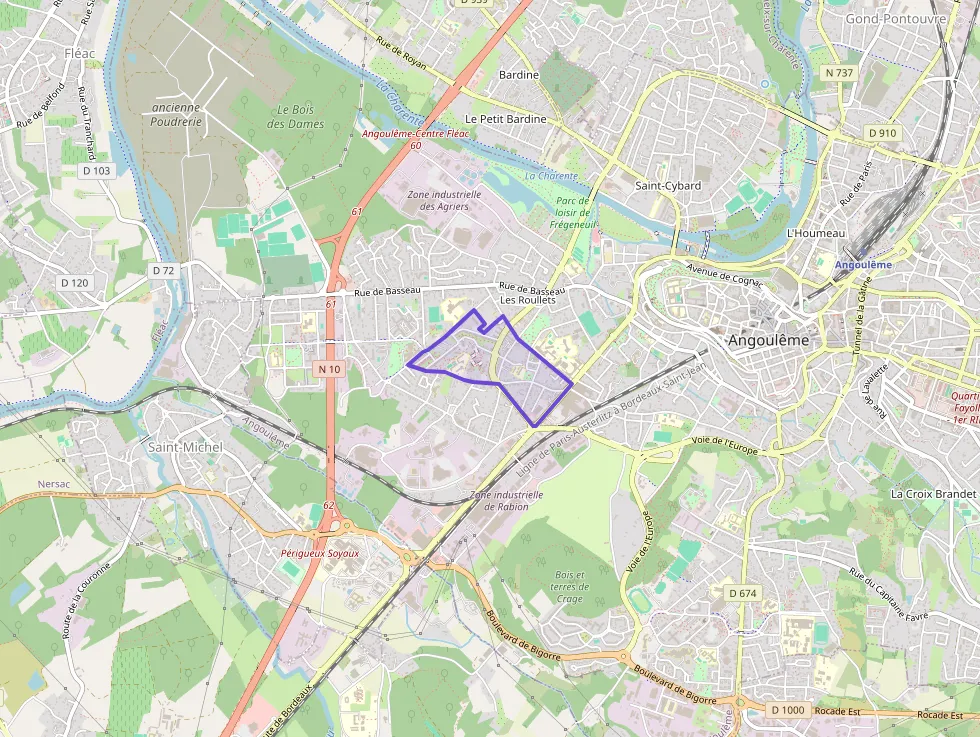 Maison 68 m² trois pièces à vendre à Angoulême