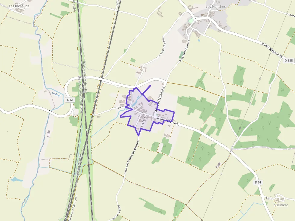 Maison 79 m² trois pièces à vendre à Juillé