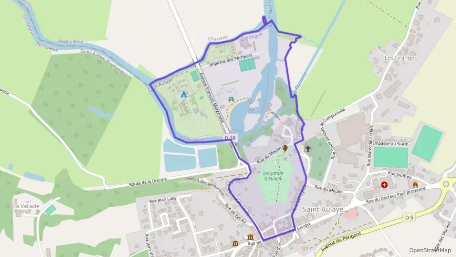 Maison 60 m² trois pièces à vendre à Saint-Aulaye-Puymangou