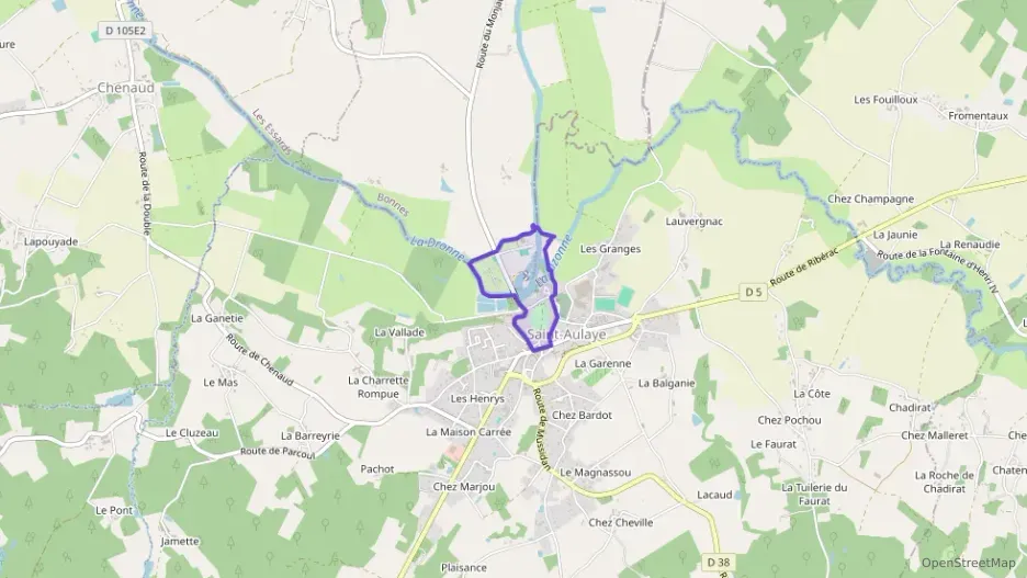 Maison 60 m² trois pièces à vendre à Saint-Aulaye-Puymangou