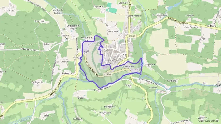 Maison 103 m² quatre pièces à vendre à Sos