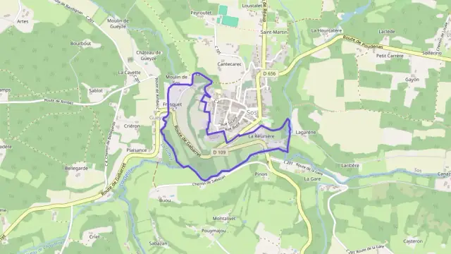 Maison 103 m² quatre pièces à vendre à Sos