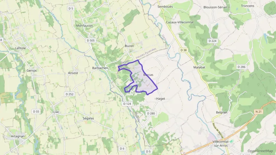 Maison 59 m² trois pièces à vendre à Beccas Maison 59 m² trois pièces à vendre à Beccas