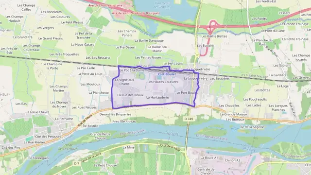 Maison 85 m² deux pieces à vendre à Chouzé-sur-Loire