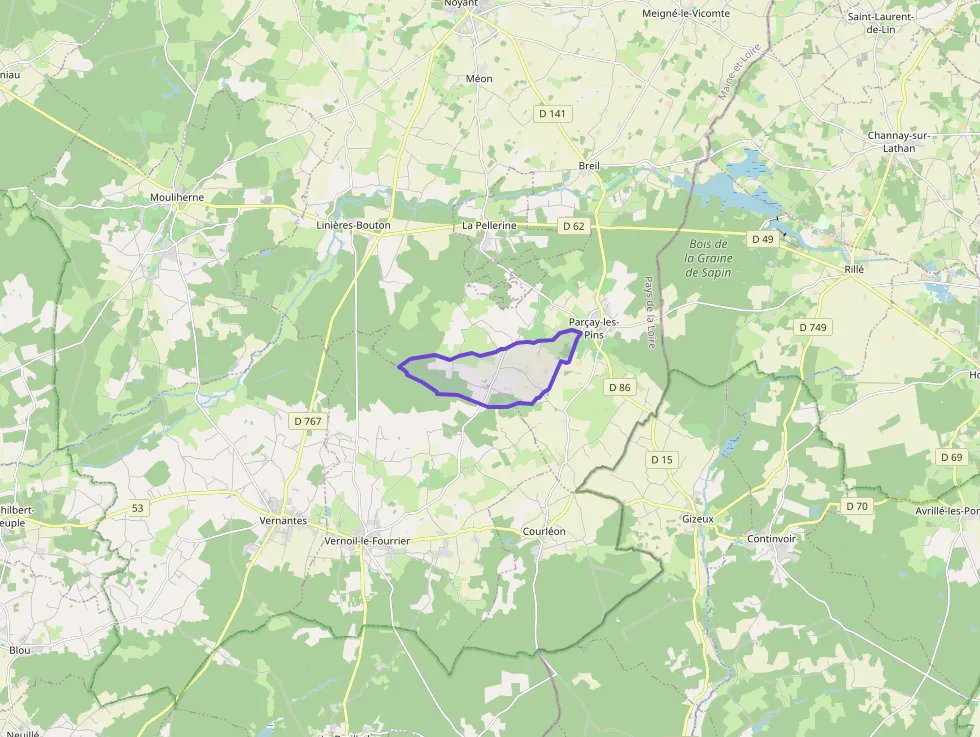 Maison 90 m² quatre pièces à vendre à Noyant-Villages