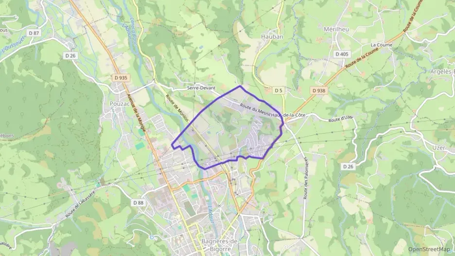 Maison 134 m² cinq pièces à vendre à Bagnères-de-Bigorre