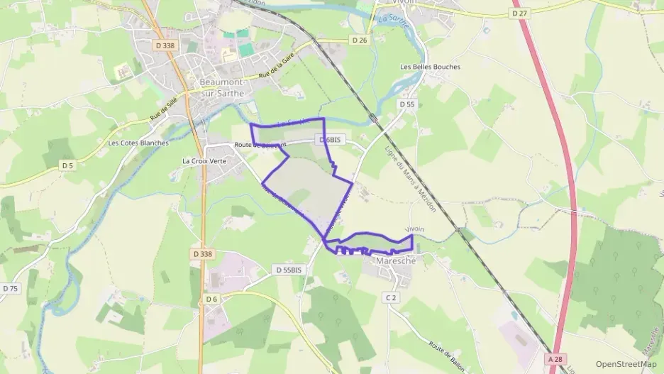 Maison 70 m² trois pièces à vendre à Maresché Maison 70 m² trois pièces à vendre à Maresché