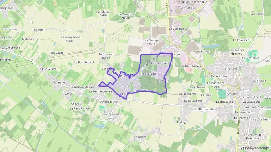 Maison 120 m² cinq pièces à vendre à Savigny-en-Véron