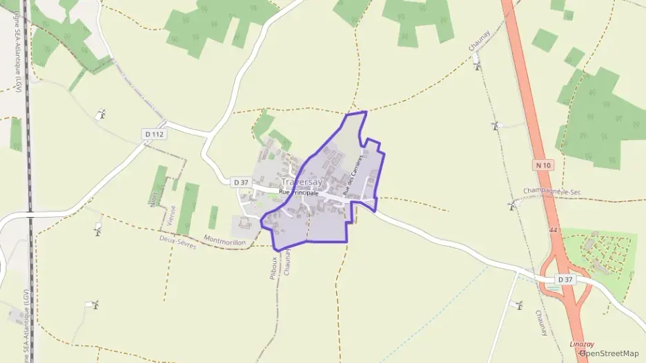 Maison 124 m² quatre pièces à vendre à Chaunay Maison 124 m² quatre pièces à vendre à Chaunay