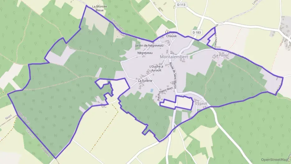 Maison 150 m² trois pièces à vendre à Montalembert