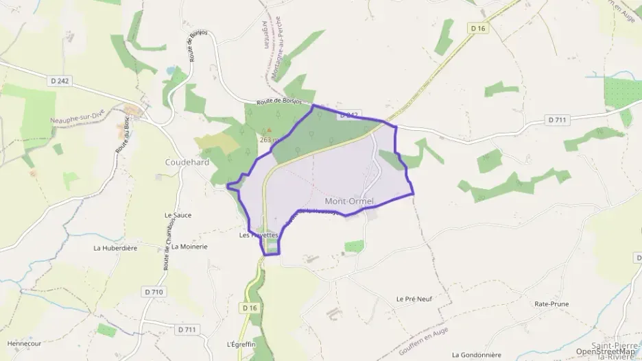 Maison 50 m² trois pièces à vendre à Mont-Ormel