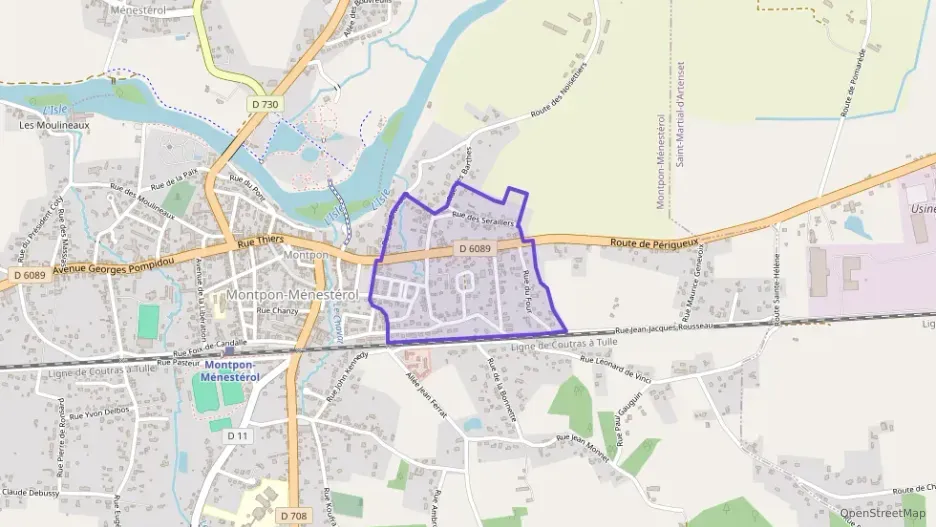 Maison 108 m² cinq pièces à vendre à Montpon-Ménestérol