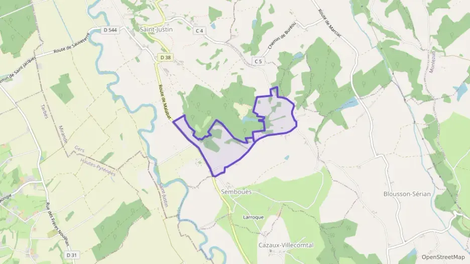 Maison 130 m² quatre pièces à vendre à Saint-Justin Maison 130 m² quatre pièces à vendre à Saint-Justin