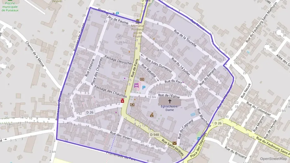 Maison 80 m² trois pièces à vendre à Puiseaux