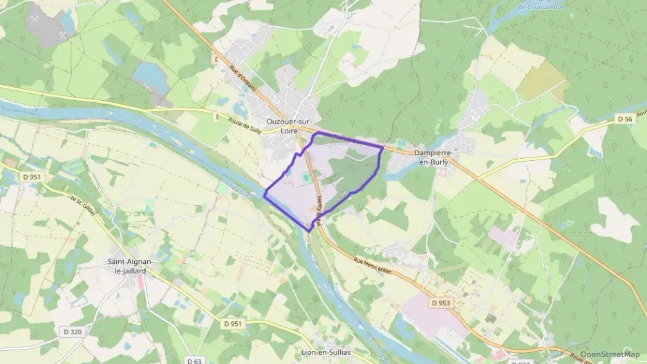Maison 117 m² quatre pièces à vendre à Ouzouer-sur-Loire