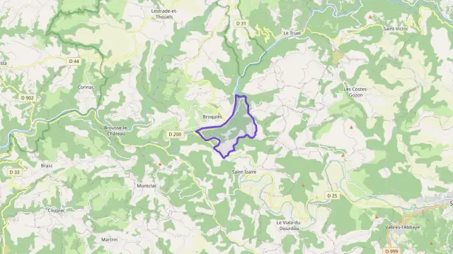 Maison 70 m² quatre pièces à vendre à Broquiès