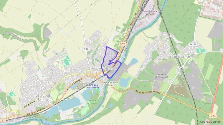 Maison 80 m² cinq pièces à vendre à Saint-Leu-d`Esserent Maison 80 m² cinq pièces à vendre à Saint-Leu-d`Esserent