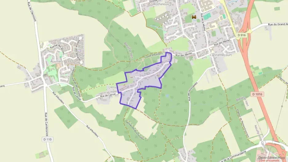 Maison 61 m² quatre pièces à vendre à Breuil-le-Vert Maison 61 m² quatre pièces à vendre à Breuil-le-Vert