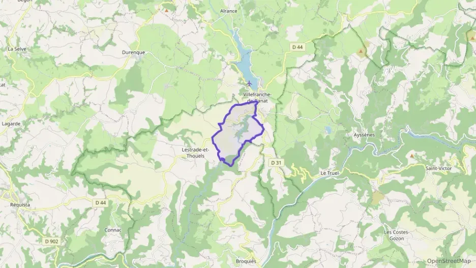 Maison 90 m² quatre pièces à vendre à Lestrade-et-Thouels
