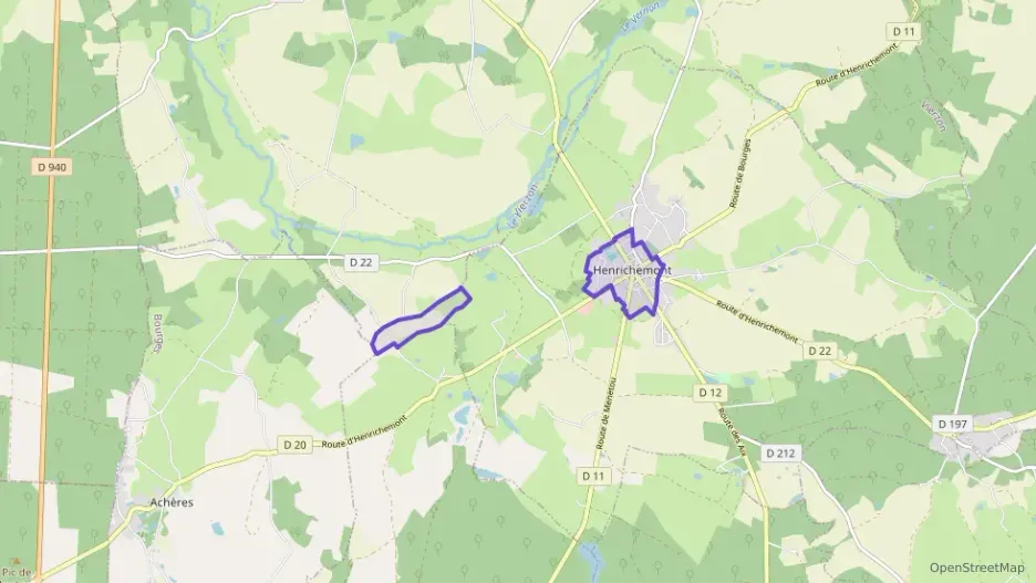 Maison 70 m² cinq pièces à vendre à Henrichemont Maison 70 m² cinq pièces à vendre à Henrichemont