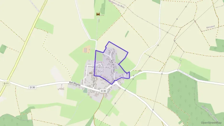 Maison 109 m² six pièces à vendre à Molliens-au-Bois