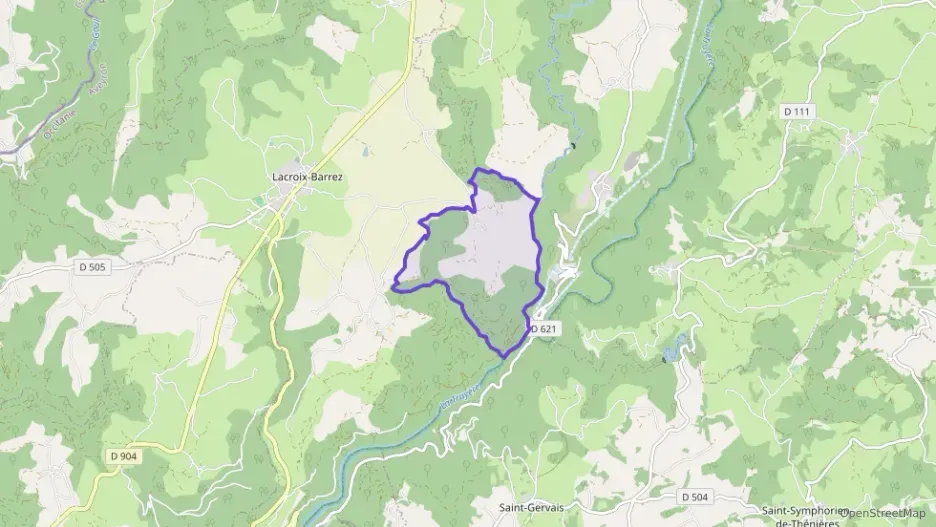 Maison 122 m² quatre pièces à vendre à Lacroix-Barrez