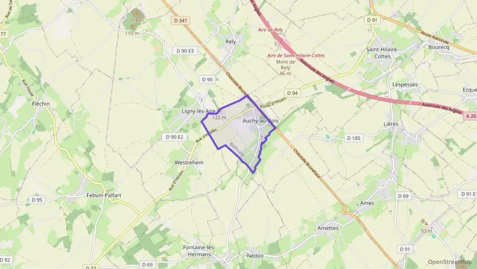 Maison 115 m² cinq pièces à vendre à Auchy-au-Bois Maison 115 m² cinq pièces à vendre à Auchy-au-Bois