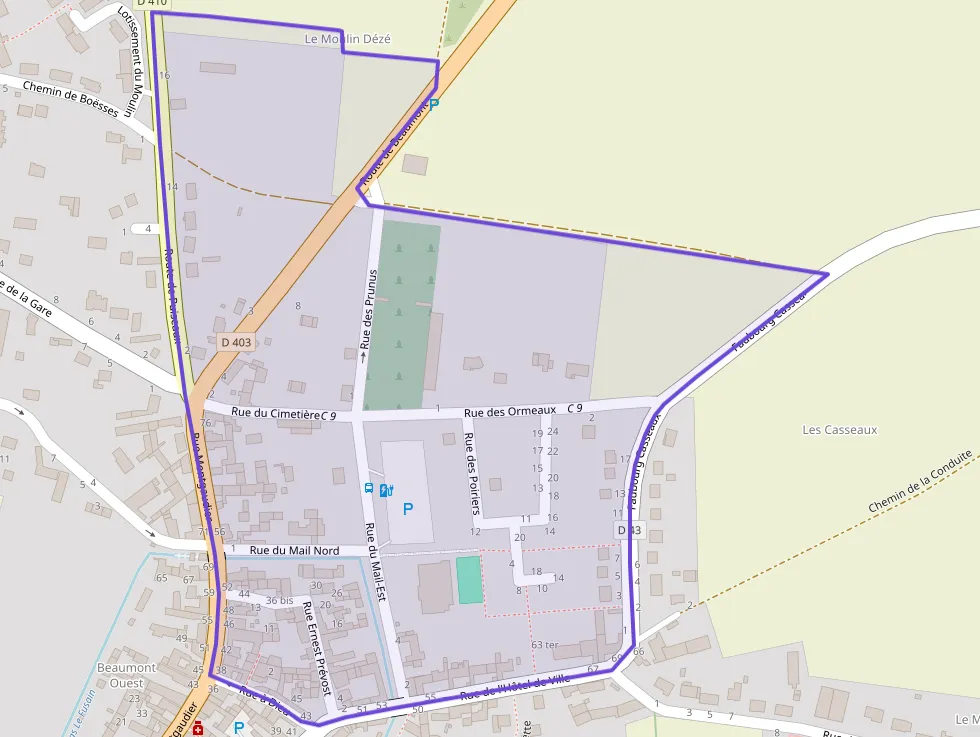 Maison 98 m² trois pièces à vendre à Beaumont-du-Gâtinais