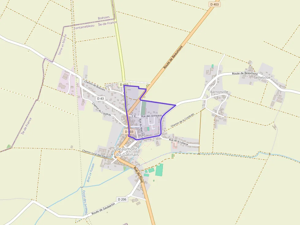 Maison 98 m² trois pièces à vendre à Beaumont-du-Gâtinais