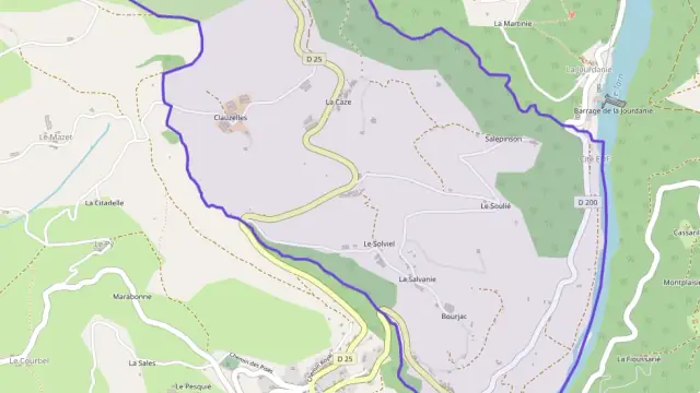 Maison 56 m² trois pièces à vendre à Broquiès