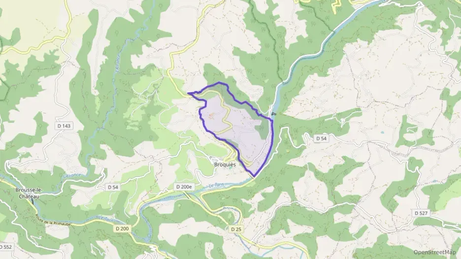 Maison 56 m² trois pièces à vendre à Broquiès Maison 56 m² trois pièces à vendre à Broquiès