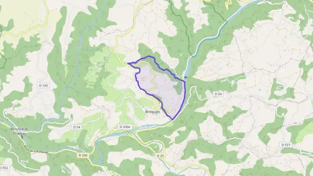 Maison 56 m² trois pièces à vendre à Broquiès