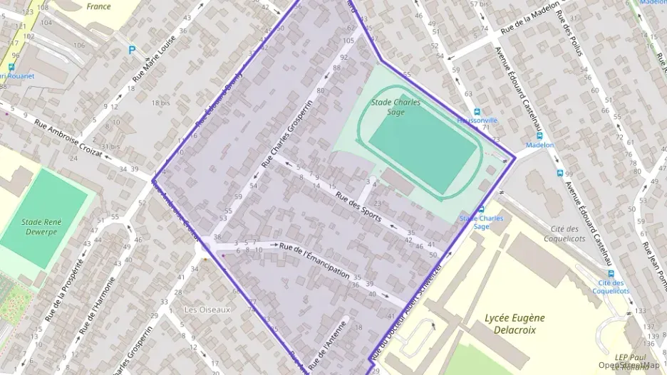 Maison 38 m² deux pieces à vendre à Drancy