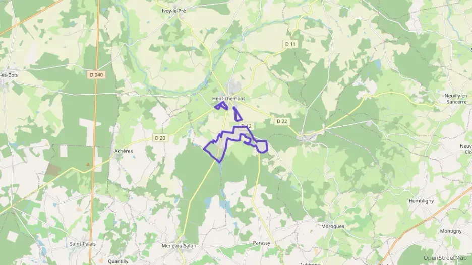 Maison 85 m² trois pièces à vendre à Henrichemont Maison 85 m² trois pièces à vendre à Henrichemont