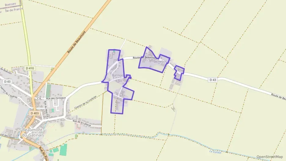 Maison 280 m² sept pièces à vendre à Beaumont-du-Gâtinais