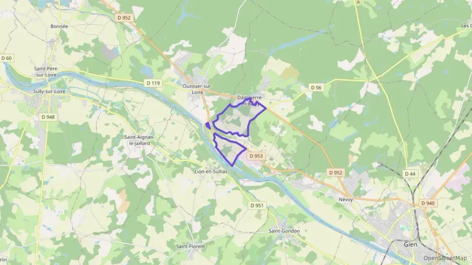 Maison 70 m² trois pièces à vendre à Dampierre-en-Burly Maison 70 m² trois pièces à vendre à Dampierre-en-Burly