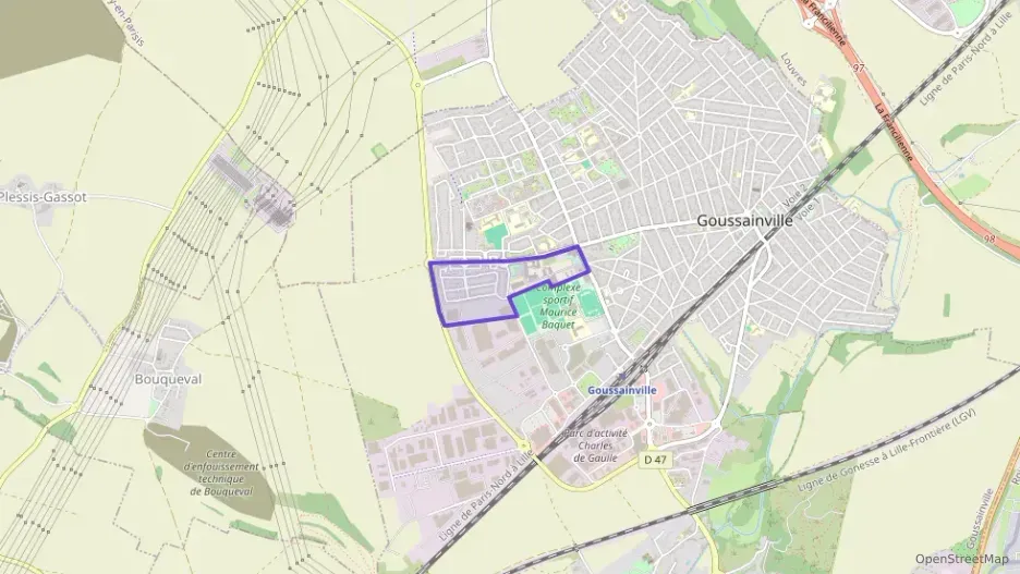 Maison 88 m² cinq pièces à vendre à Goussainville