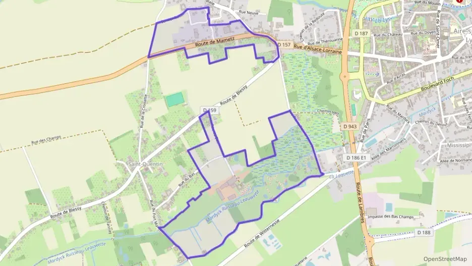 Maison 90 m² quatre pièces à vendre à Aire-sur-la-Lys Maison 90 m² quatre pièces à vendre à Aire-sur-la-Lys