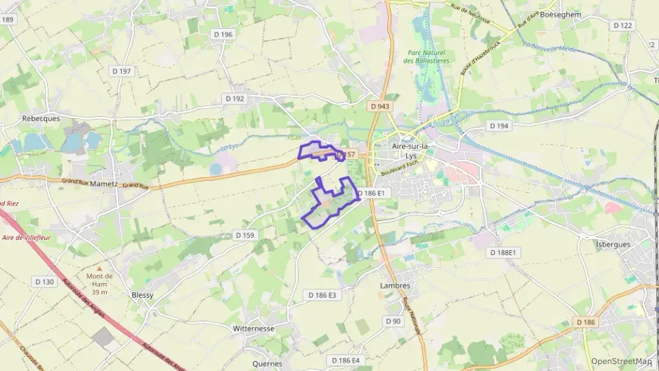 Maison 90 m² quatre pièces à vendre à Aire-sur-la-Lys Maison 90 m² quatre pièces à vendre à Aire-sur-la-Lys