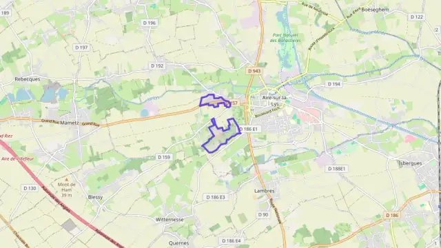 Maison 90 m² quatre pièces à vendre à Aire-sur-la-Lys